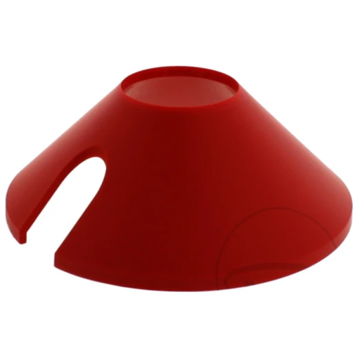 Kegelschutz rot 120 mm für Hofmann QUADRIGA