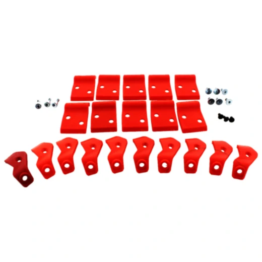 KUNSTSTOFFEINSATZ Universal 2 MONTAGEKOPF für Hofmann 10 Stück