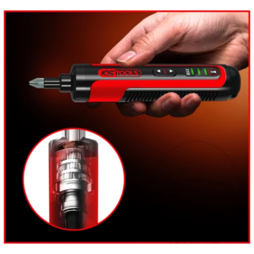 Akku Bit-Stabschrauber Set 27-teilig für präzises Schrauben_2