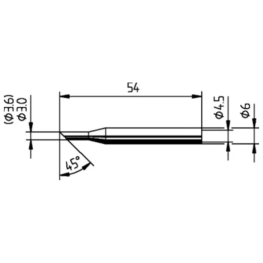 Dauerlötspitze ERSADUR 162 LD für 685.12.32