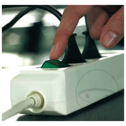 Steckdosenleiste 6-fach mit Schalter 1.5m für Zuhause_0