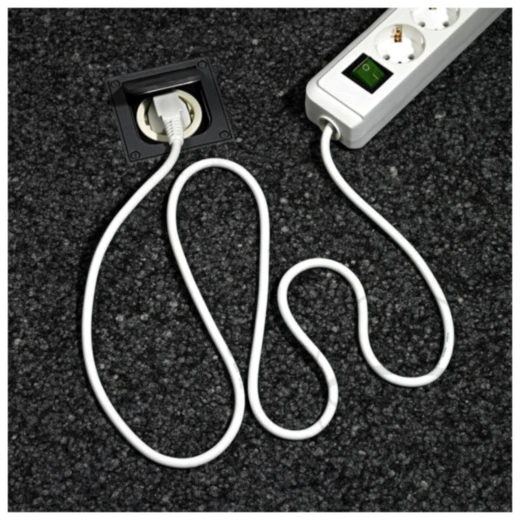 Steckdosenleiste 6-fach mit Schalter 1.5m für Zuhause_1