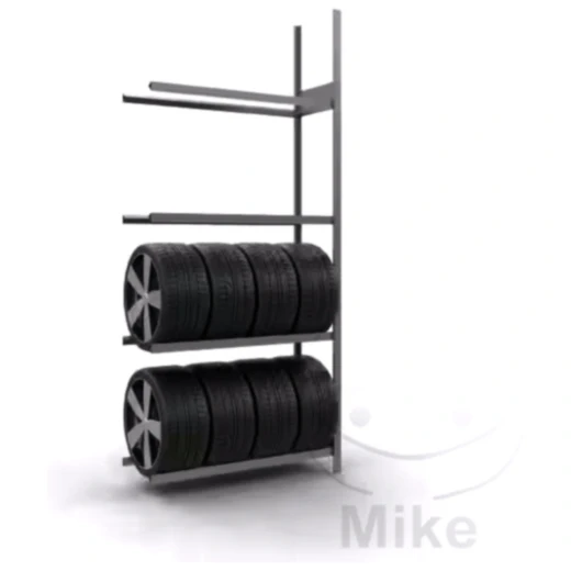 Reifenregal 4 Ebenen für einfache Lagerung_0