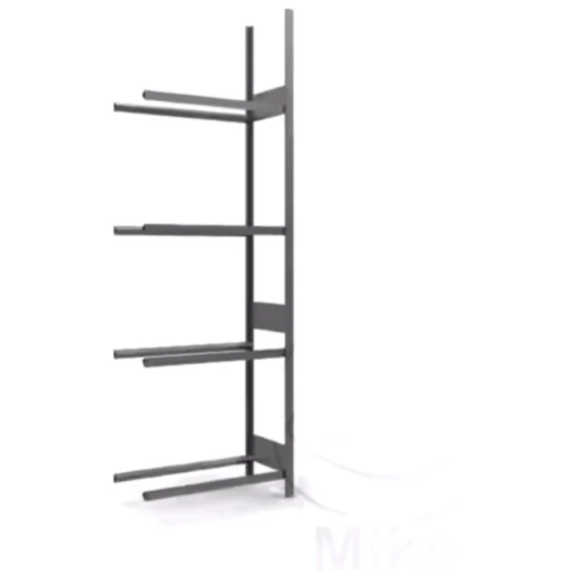 Reifenregal 4 Ebenen für Motorräder 2750X910X436 mm verzinkt