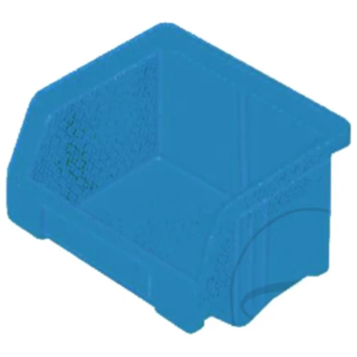 Sichtlagerkasten LK5 stapelbar blau