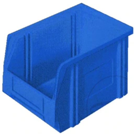 Sichtlagerkasten LK3 blau - stapelbar