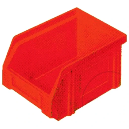 Sichtlagerkasten LK4 rot für Motorradzubehör