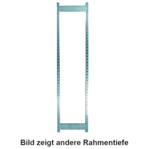 Regalrahmen verzinkt 2200x400 für Motorradzubehör