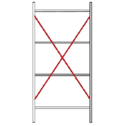 Kreuzverband für Motorräder 1000 mm VOGELSANG