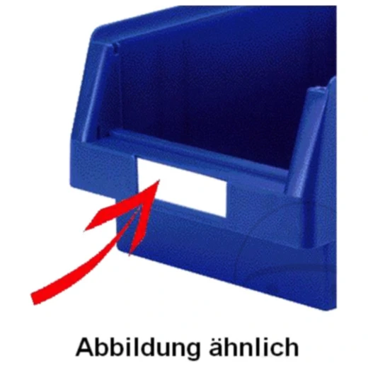 Etikett für Lagerkästen 24 Stück 83x27mm