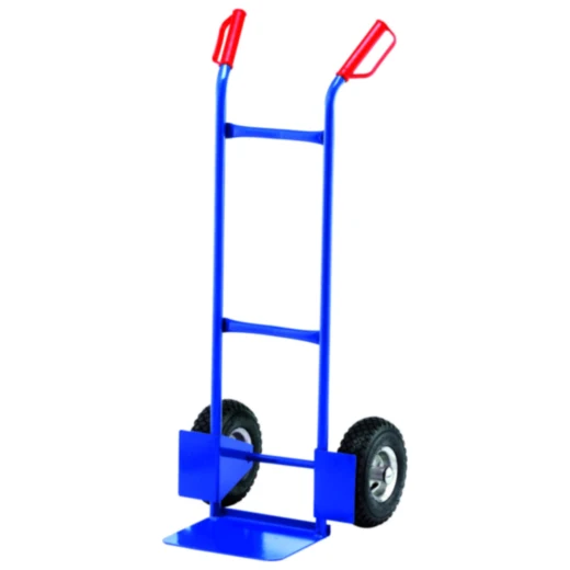 Stahlrohrkarre 200 kg mit Schaufel und Luftreifen