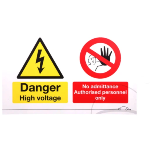 Hochspannung Warnhinweis Kein Zugang