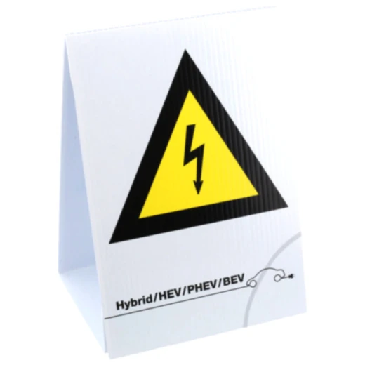 Warnschilder Doppelseitig Faltbar für Elektrofahrzeuge