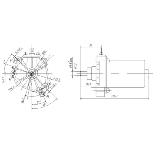Anlasser JMP passend für: Piaggio Hexagon, SKR, TPH, Aprilia SR