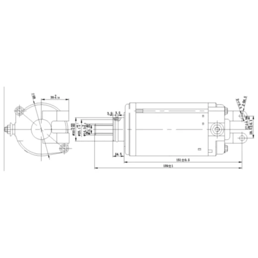Anlasser JMP passend für: BMW F (800, 650, 700), Aprilia Pegaso