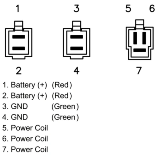 Regler / Gleichrichter passend für: Honda VT_0