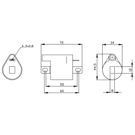 Zündspule passend für: KTM SX, Husqvarna TC_0