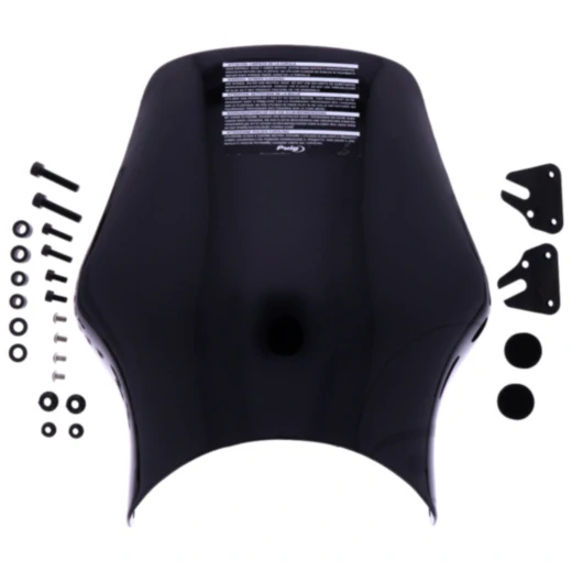 Scheibe Naked Puig schwarz passend für: Honda CB, CBF, NTV, BMW R, G