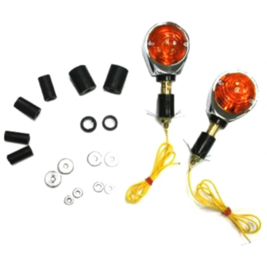 Blinker chrom für Lenker Ochsenaue