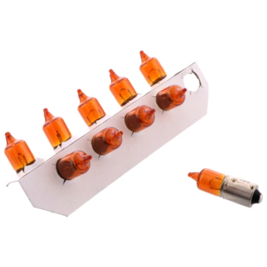 Lampe 12V6W BAZ9S JMP Alternative: 7050865 Inhalt 10 Stück passend für: Vespa Primavera, GTS, Sprint