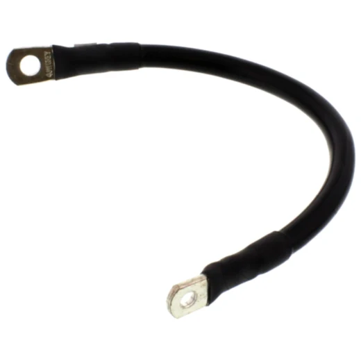 Batteriekabel Schwarz 250 mm für Motorräder