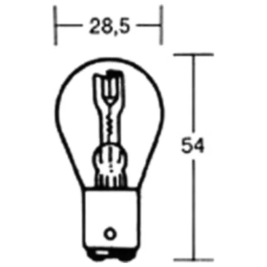 BULB 6V18/18W JMP BAX15D