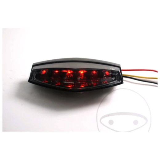 Mini-Rückleuchte LED JMP rot für Motorräder