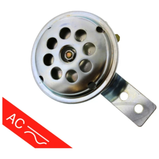 Hupe für 12V AC JMP silber 70 mm