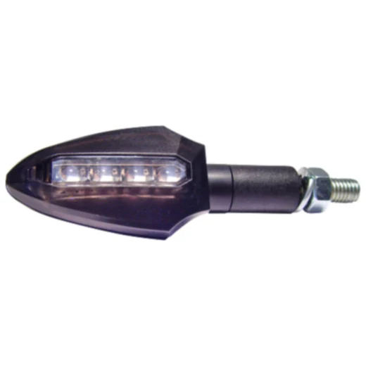 MINI INDICATOR LED DART JMP BLACK CLEAR GLASS