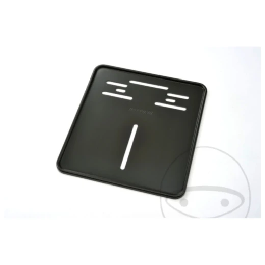 Nummernschild Verstärkung schwarz für Daytona 180 x 200_0