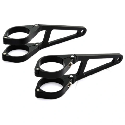 Lampenhalter 41 mm Aluminium schwarz