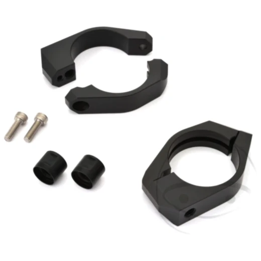 Schelle Daytona 43 mm Aluminium schwarz für Motorräder