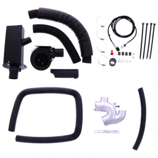 Luftheizung für originalen Piaggio Auspuff