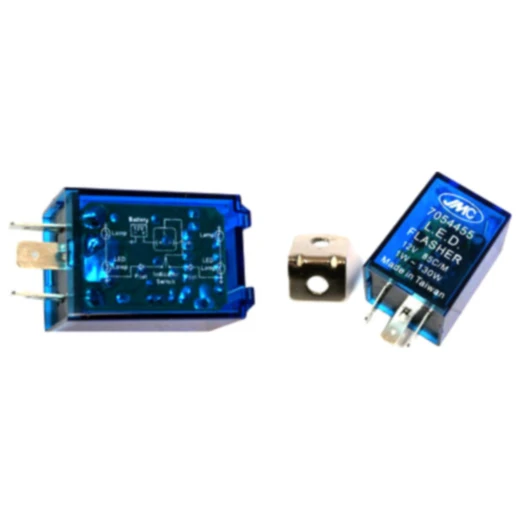 Blinkrelais elektrisch JMP 12V 3-polig für Motorräder