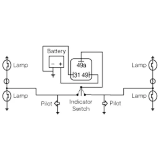 Blinkrelais elektrisch JMP 12V 3 polig passend für: BMW R, F 65