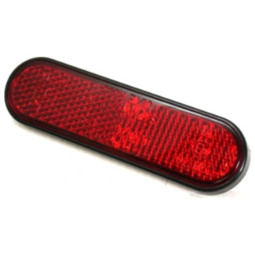 Rückstrahler oval JMP rot für: KTM, BMW
