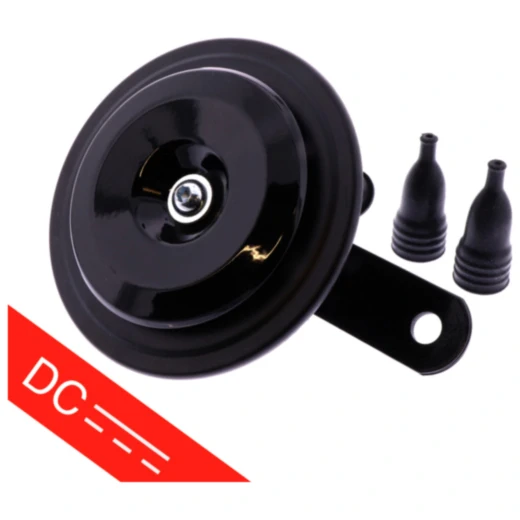 Hupe 12V DC schwarz 96 mm passend für: Ducati Pantah