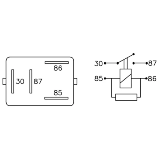 Anlasserrelais Alternative: 7060898/1080621 passend für: Honda