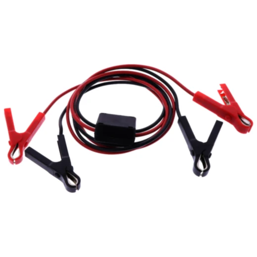 Baas Motorrad Starthilfekabel mit Schutzschaltung 1,6m für Motorräder bis 1400 ccm