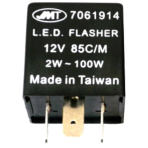 Blinkrelais elektrisch JMP 12V 3 polig für Motorräder