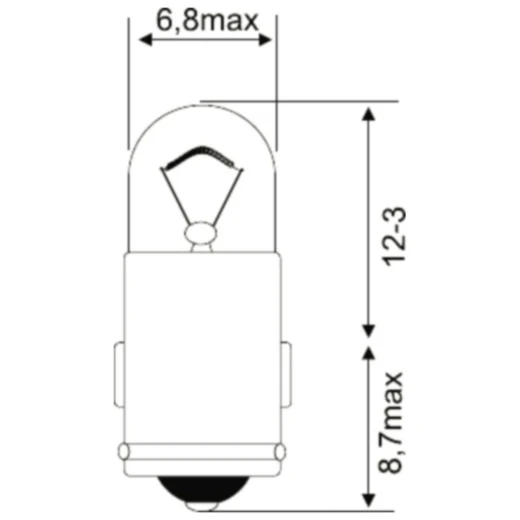 Lampe BA7S 6V 1.2W JMP