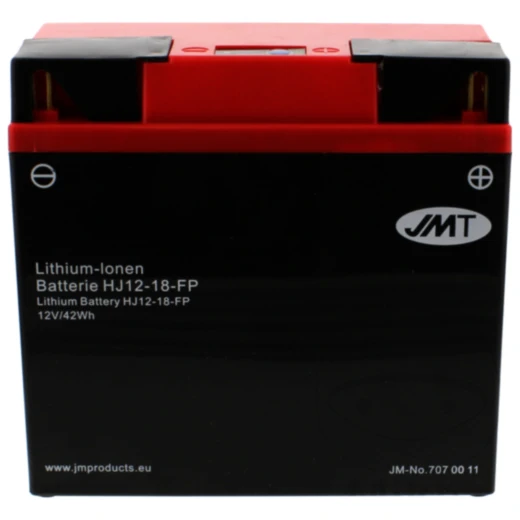 Batterie für Rasenmäher HJ12-18-FPJMT Lithium-Ionen mit Ein-/Ausschalter