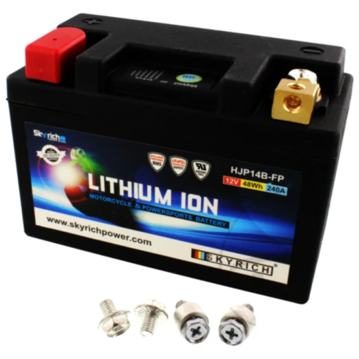 Batterie Motorrad HJP14B - FP Skyrich Lithium - Ionen passend für: Ducati Monster, Scrambler, Multistrada