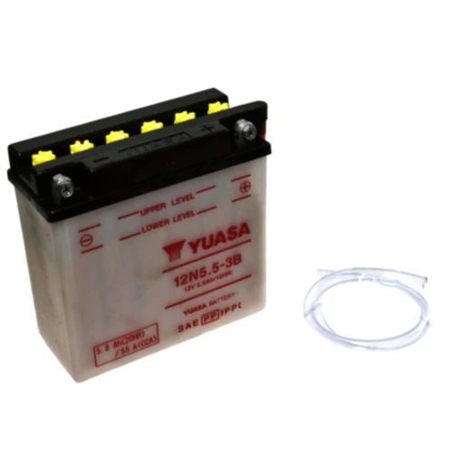 Batterie Motorrad 12N5. 5 - 3B Yuasa Alternative: 7073042 passend für: Vespa PX, P, PK