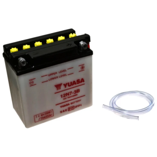 Batterie Motorrad 12N7 - 3B Yuasa Alternative: 7073059 0081 passend für: Yamaha YP, XN, XQ