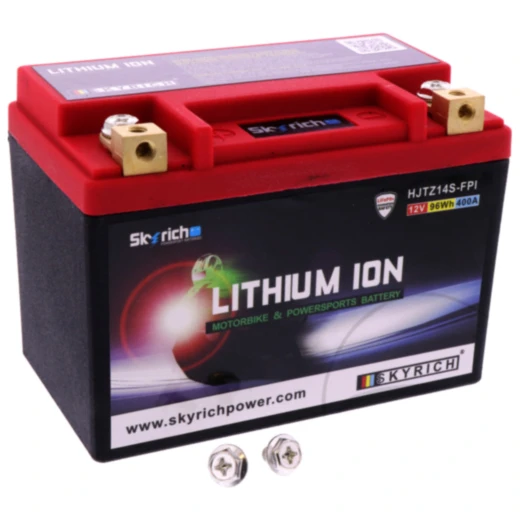 Batterie Motorrad HJTZ14S - FPI Originalersatzteil SOC 70% passend für: Honda NC, VT, VFR