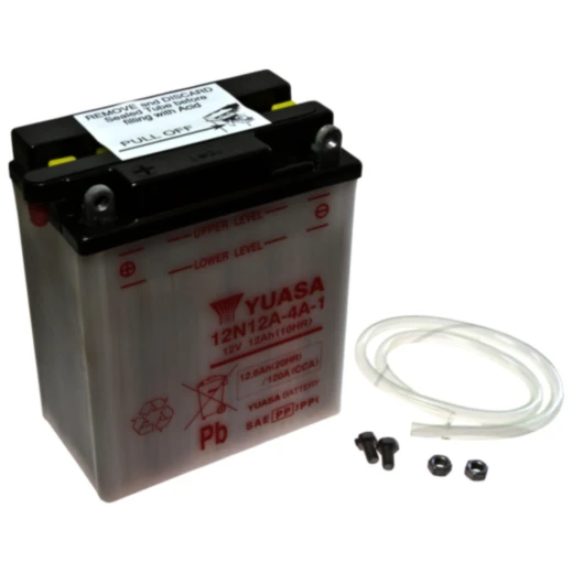 Batterie Motorrad 12N12A - 4A - 1 Yuasa passend für: Honda CB, VF, CBX