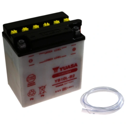 Batterie Motorrad YB10L - B2 Yuasa Alternative: 7074115 passend für: Piaggio Beverly, Hexagon, X9