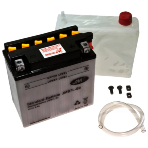 Batterie Motorrad YB7L - B2 JMT passend für: Peugeot Jet Force, Elystar, Looxor