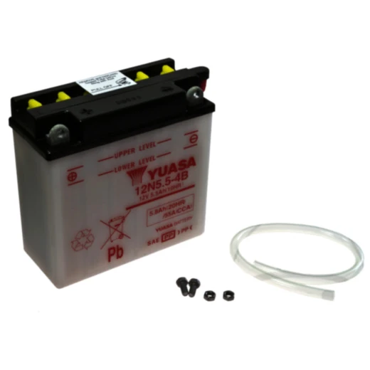 Yuasa 12V Motorradbatterie 5.5Ah Standard